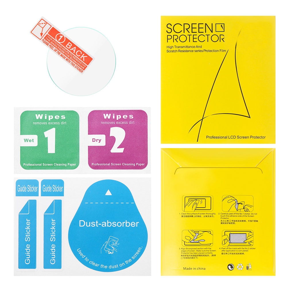 Protector de pantalla de cubierta completa de película de TPU suave para Huami Amazfit Pace Stratos Verge Lite accesorios de reloj inteligente