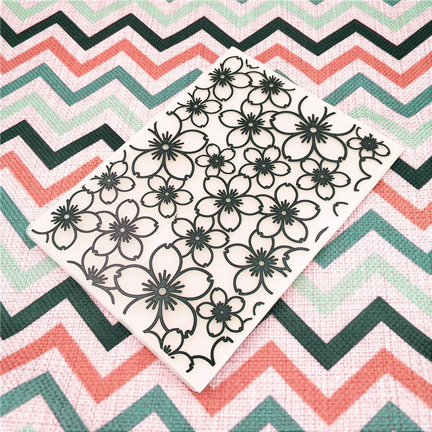 plastic Flower template craft card making paper card album wedding decoration scrapbooking Embossing folders