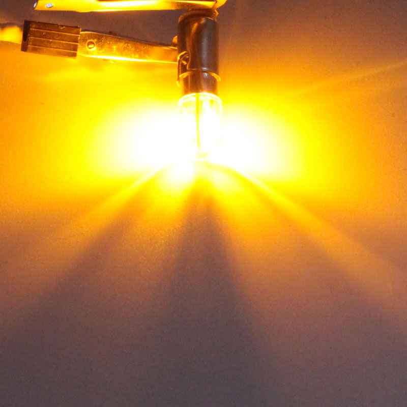 Bombilla E10 bombilla Interior Led 6v 12v 24v 36v 48v 110v 220v Mini 1W indicador automático luz de advertencia señal lámpara de ahorro de energía 6 V: YELLOW / 2 unidades