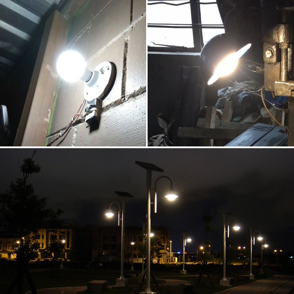 ANBLUB DC 12V E27 LED-lampe 3W 6W 9W 12W 15W Energiesparende Lamparas SMD 2835 LED Ball Licht Kein Flimmern Aluminium Bord Lampen