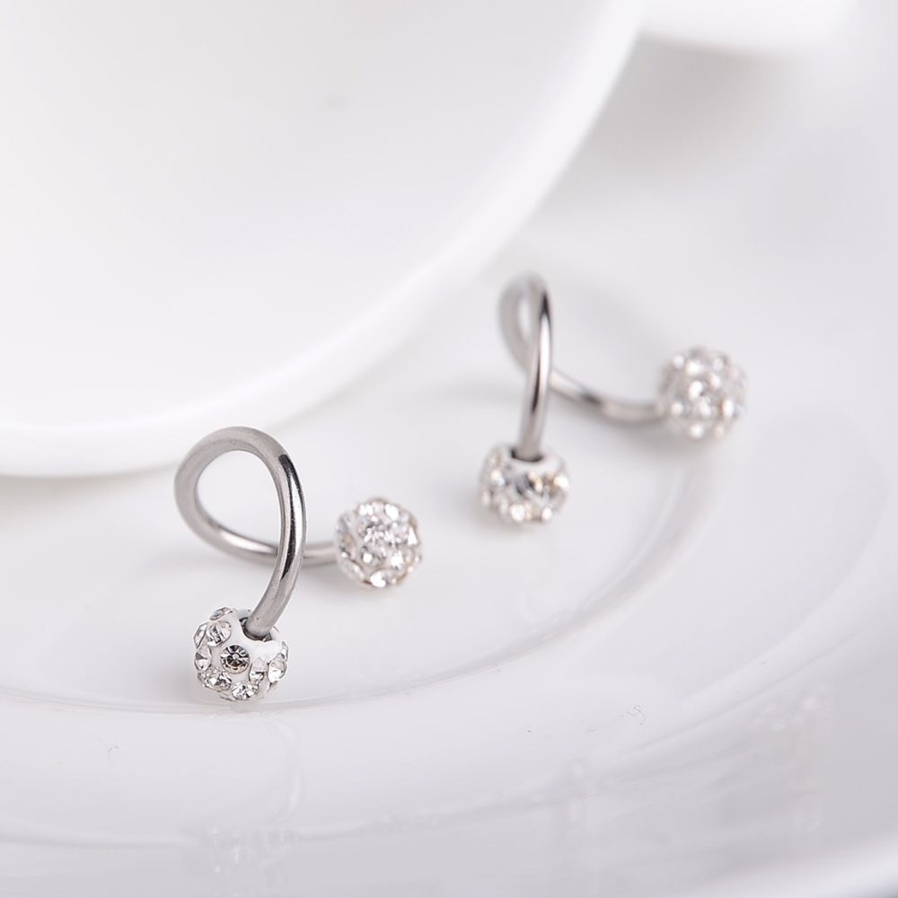 4 Paires Boucles D'oreilles Créoles GNALIA - Acier Inoxydable - Tailles 8 à 14mm - Hypoallergéniques