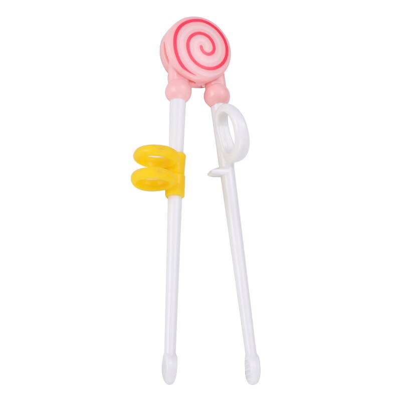 1Pair Chopsticks Plastic For Kids Cartoon Learning Chop Sticks Reusable Training Chopsticks Cute Children Tableware Set