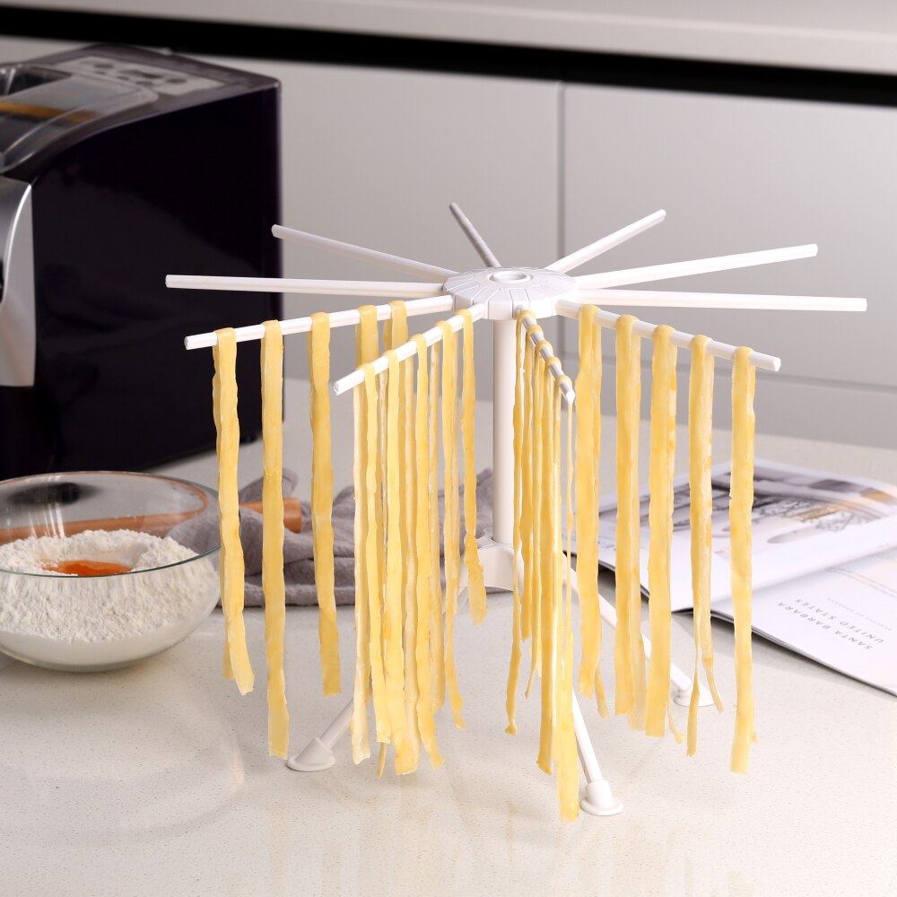 Household Noodle Dryer Rack Hanging for Home Use Spaghetti Pasta Drying Noodle Stand Collapsible Storage Tool