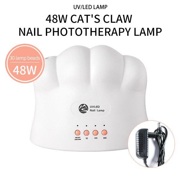 Nail Uv Led Lamp Voor Nagels Droger 48W Ice Lamp Voor Manicure Gel Nail Lamp Drogen Lamp Voor Gel vernis Lamp Voor Nail