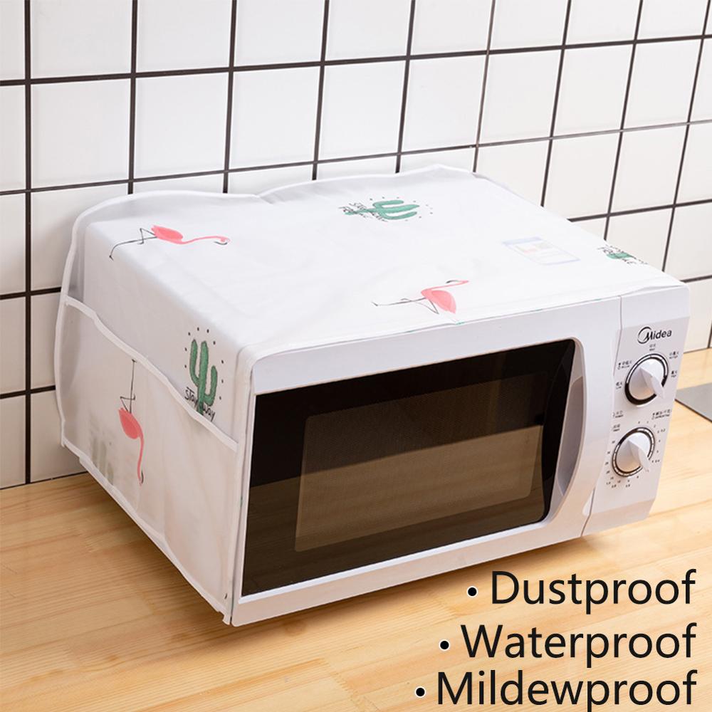 Waterproof and Oilproof Oven Cover Storage Bag Kitchen Accessories Dust Cover Microwave Cover Home Clean Accessories Home Decor