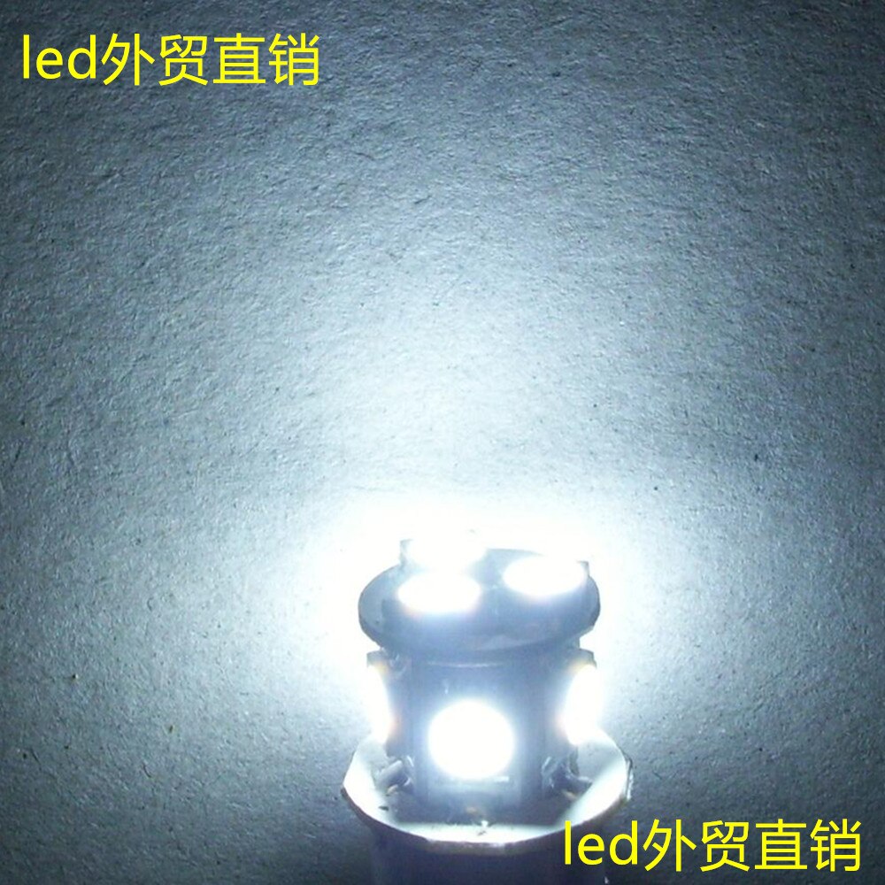 DC, AC, 24 VLED textiel machine lampje, B15 lamp bajonet, enkel contact LED12V
