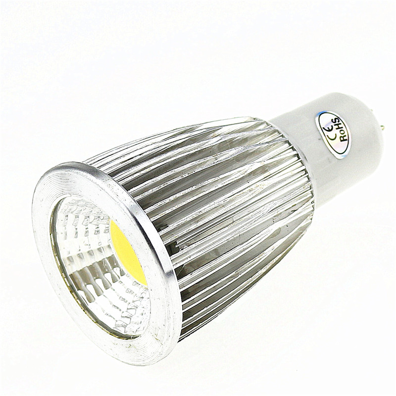 1x supersterke  gu5.3 pærer dimbar varm/kald hvit 12v/110v/220v 9w 12w 15w cob led-lampe lys led-spotlys høy lumen