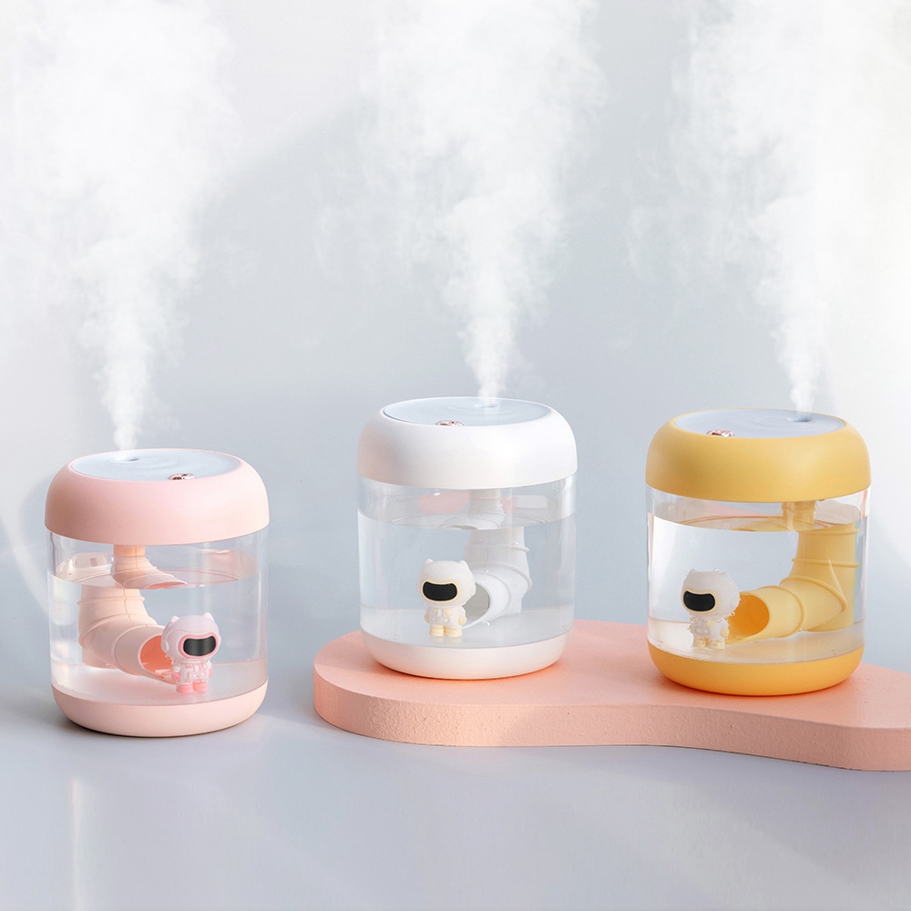 Wireless Air Humidifiers For Kids Baby Bedroom With Night Light Function Small Cool Mist Humidifiers For Office Home