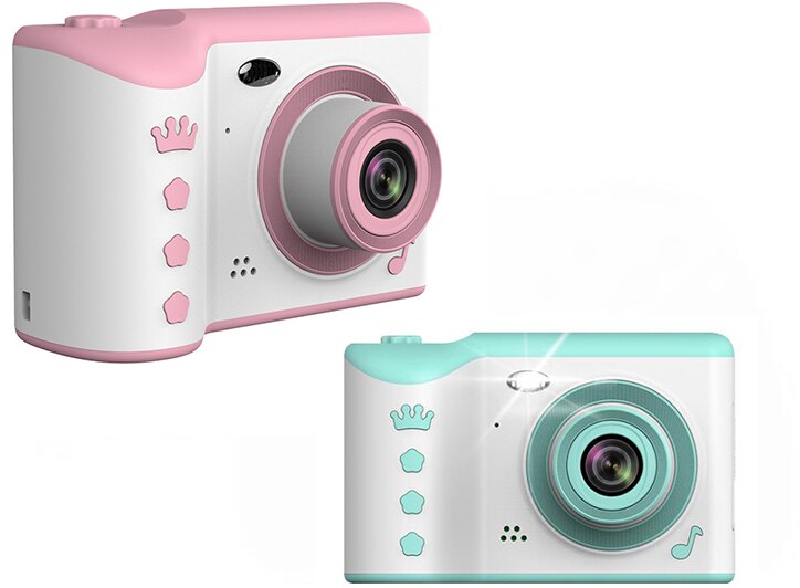 Kinderen Mini Camera 2.8 ''Full Hd Touch Screen Digitale Video Foto Camera Dslr Dual Lens Kids Camera Voor Kinderen verjaardag