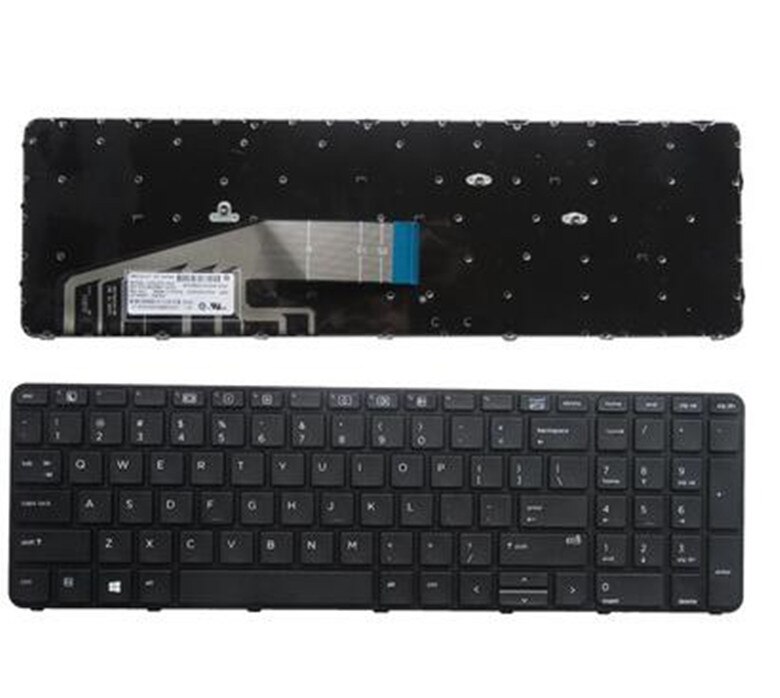 FOR HP ProBook 450 G3 G4/455 G3 G4/470 G3/470 G4 laptop black Keyboard backlit RU US LAYOUT: US NO BACKLIT