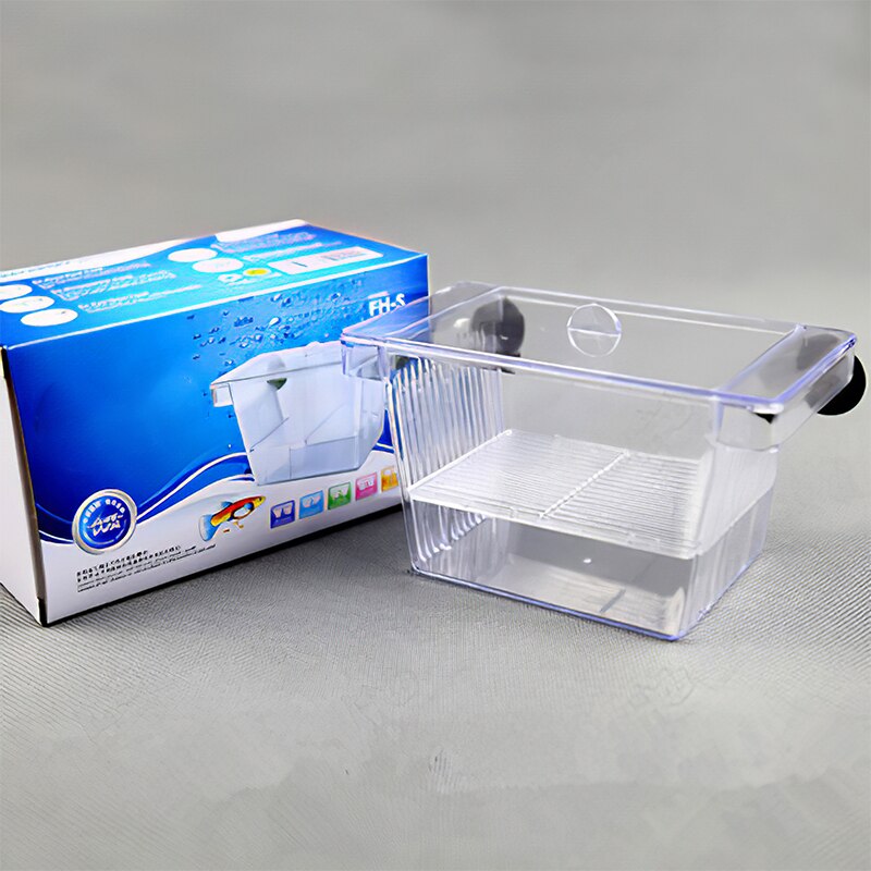 Fish Supplies Small Fry Breeding Box Transparent Acrylic Fish Tank Breeding Isolation Box Aquarium Hatchery Incubator Holder