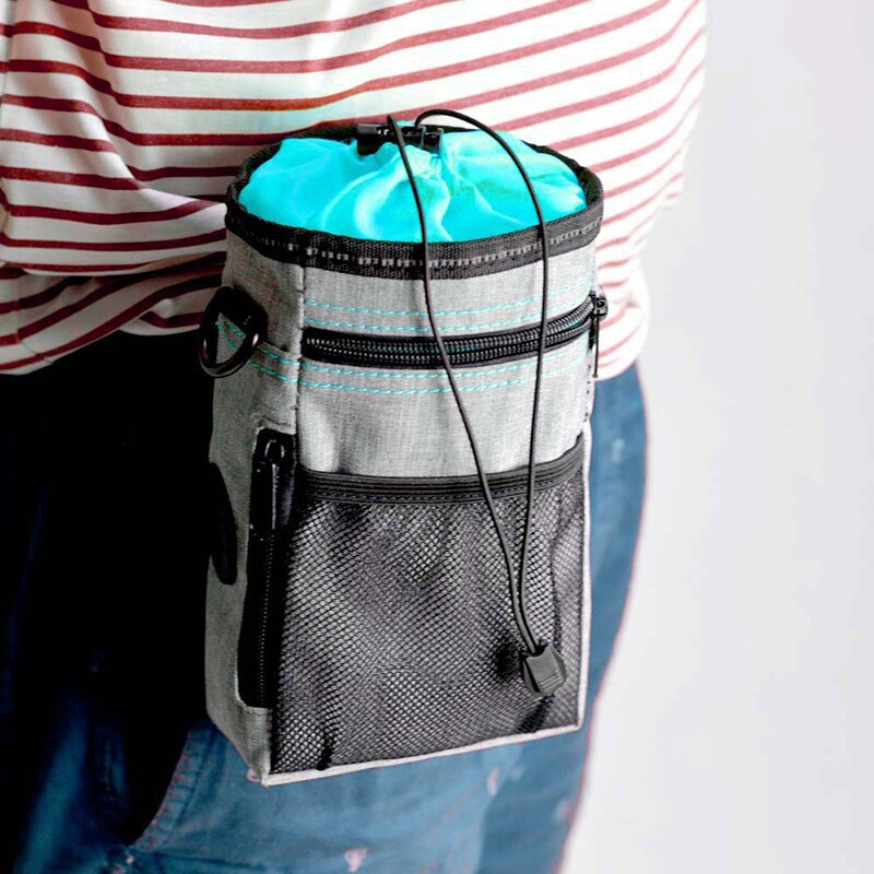 CAWAYI Zwinger Haustier Snack Taille Tasche Anzug Berufs Ausbildung Hund Katzen Tasche Ich bin Freien Tragbare Schüssel Müll Taschen Pfeife D2024