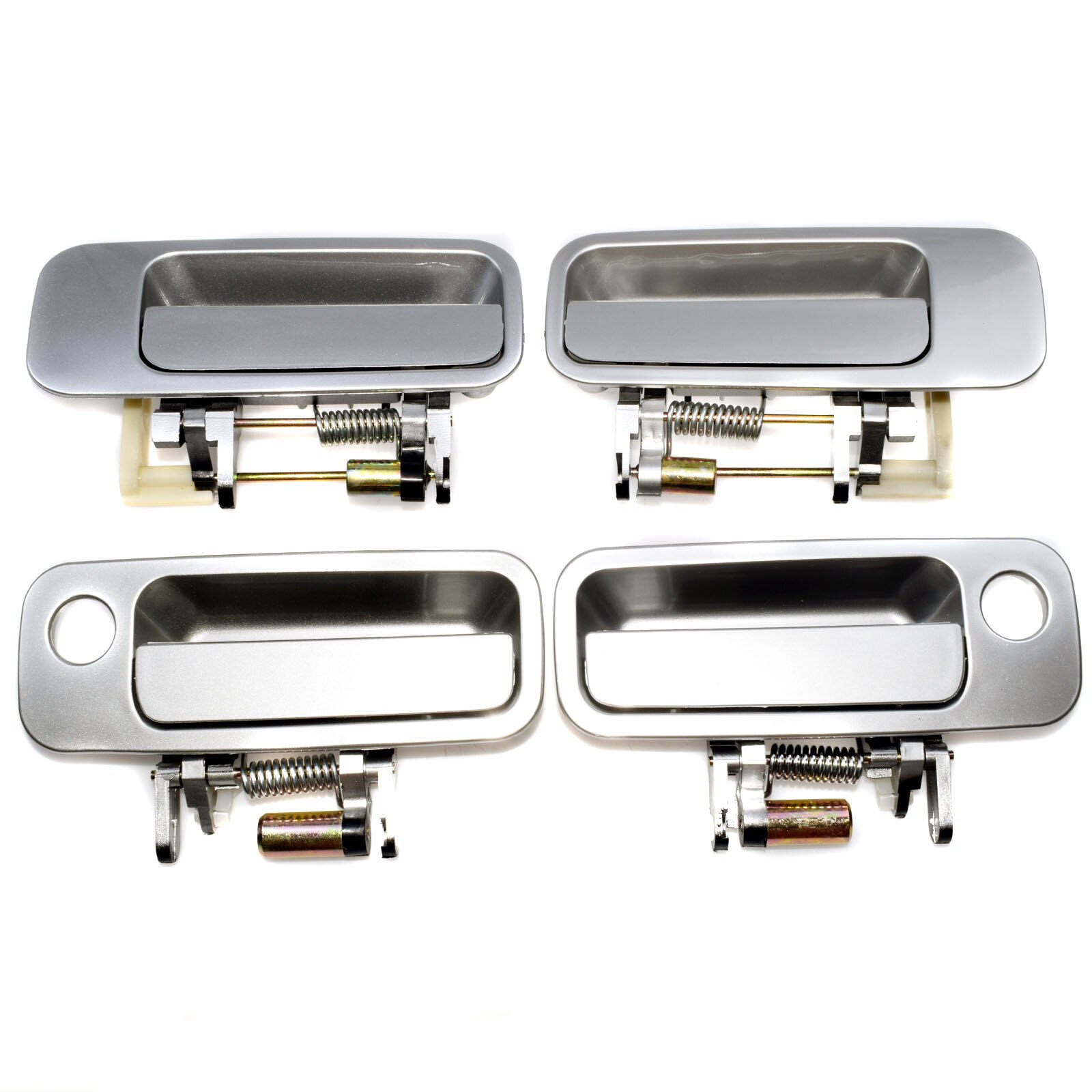 Isance Zilver Exterieur Buiten Deurklink Zilver 69230-YC030 69240-YC030 69220-YC030 Voor Toyota Camry 1997 1998 1999 2000 2001: 4 Sides Set