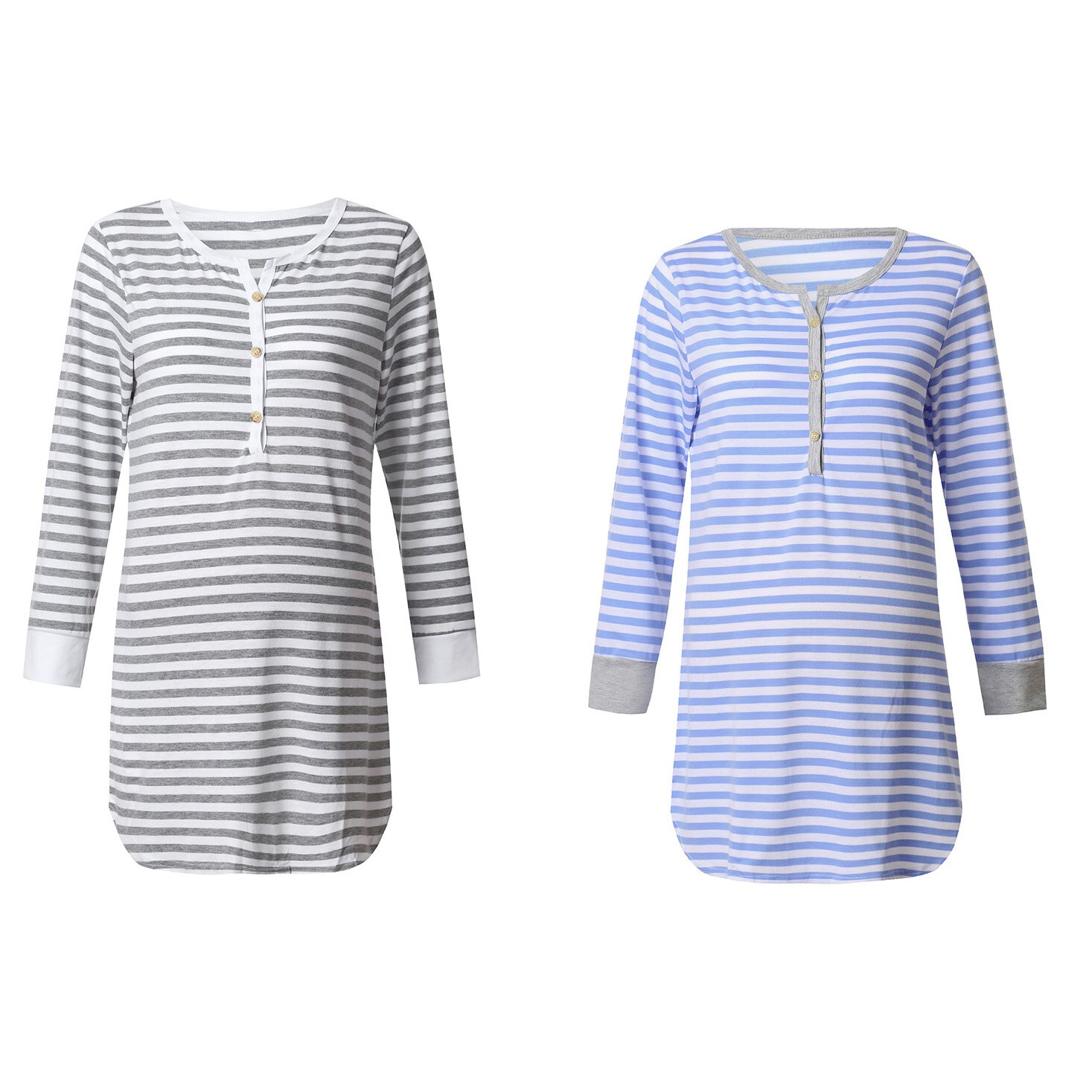 Vrouwen Lila Moeder Van Bruid Jurk Schede Chiffon Lange Mouwen Ronde Hals Lange Bruiloft Gast Jurk – NL