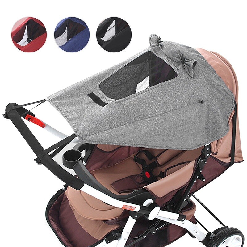 Baby Stroller Awning UV Protection Sunscreen Pushchairs Sun Canopy Universal Prams Sunshade Prams Stroller Accessories