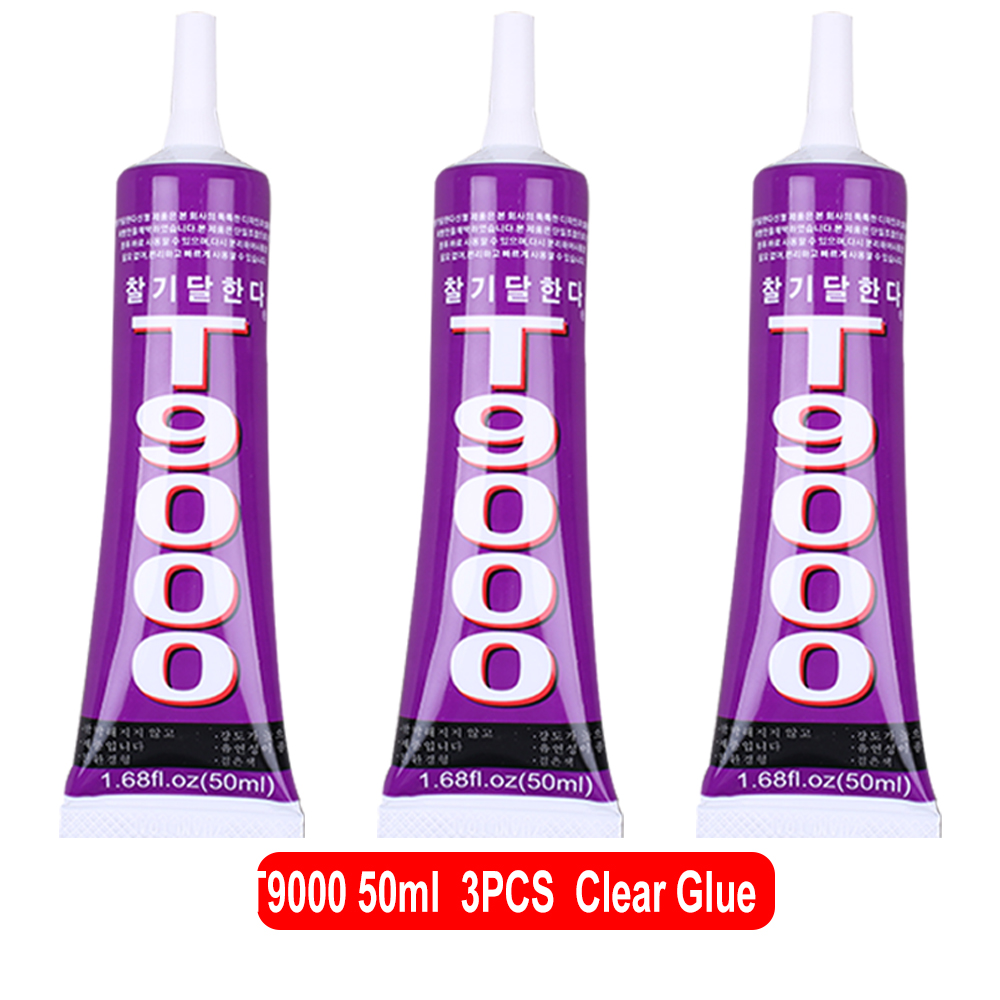 Waterproof Black Glue Phone Contact Epoxy Resin Adhesive Textile Leather Crystals Clothes Plastic Sealant T9000 15ml 50ml 110ml: green