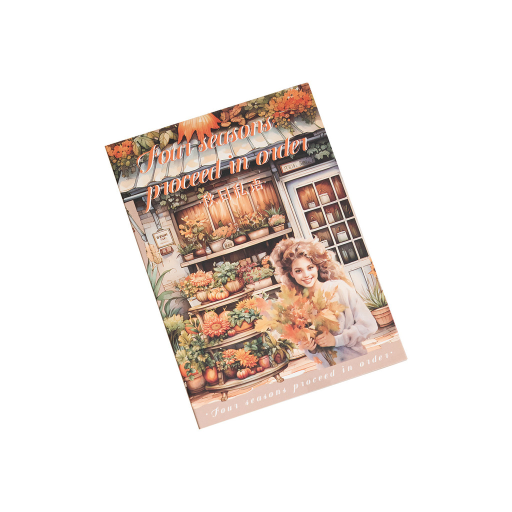 Journamm 20 hojas de pegatinas para mascotas serie de temporada pegatinas de decoración para mascotas diario chica Material de álbum de recortes decoración álbum pegatinas de papelería