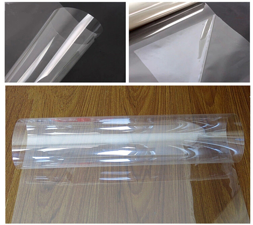 Sunice klar møbler beskyttende film hjemmebord wrap film anti-høj temperatur klistermærke 0.5 x 1m