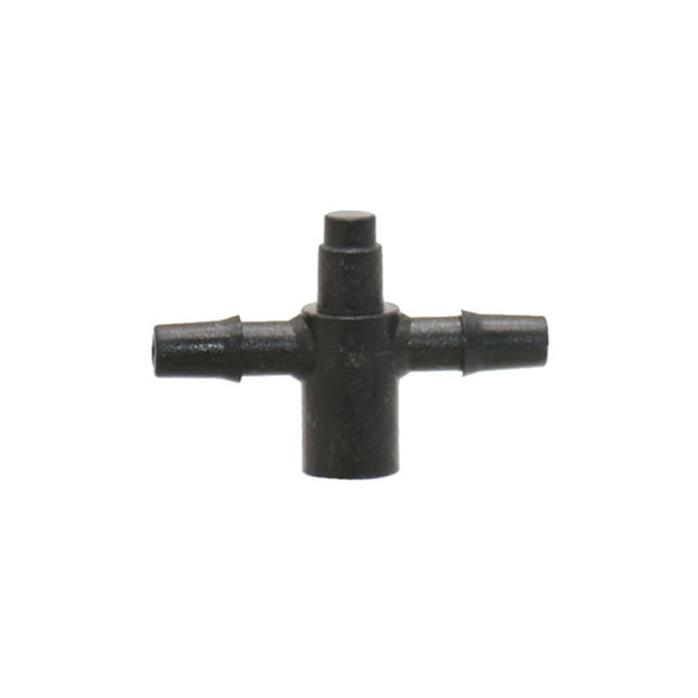 20set Arrow Dropper Connectors 2/4-Way 1/8&quot; Hose Water Splitter For Pressure Compensating Dripper Greenhouse Irrigation System: Silver