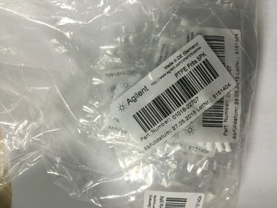 Voor agilent filtering whitehead 01018-22707 ptfe 5- pack