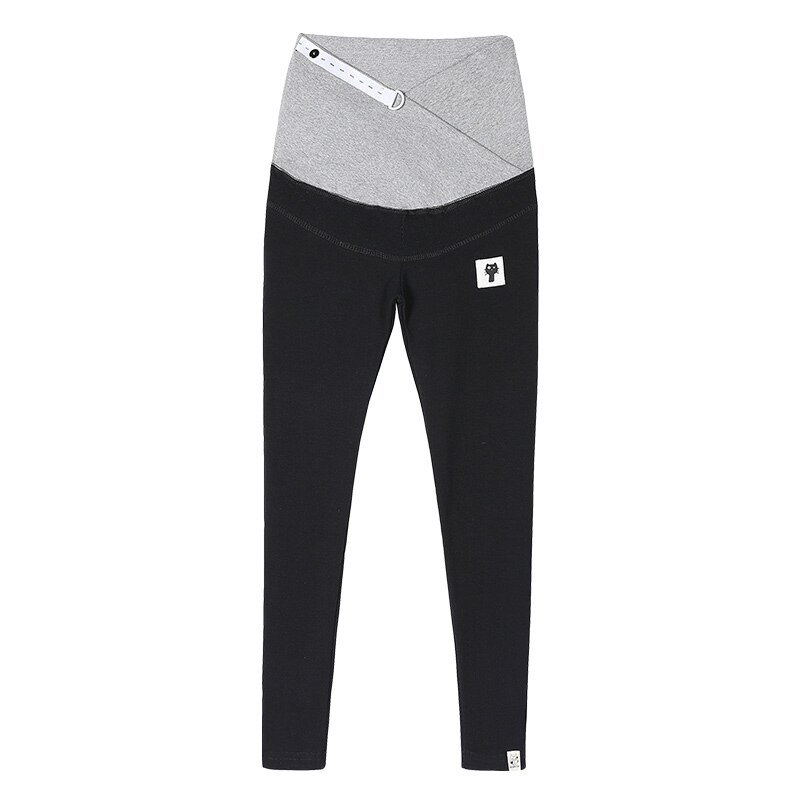 Zwangere Vrouwen Lage Taille Gekruiste Buik Leggings Broek Katoen Effen Kleur Moeder Dragen Broek Zwangere Kleren 1608
