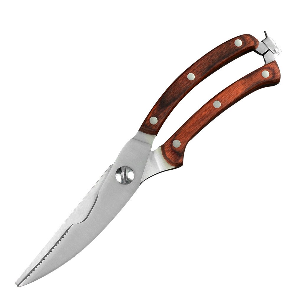 Damask Stainless Steel Kitchen Knives Paring Utility Santoku Bread Slicing Chef Knives for Vegetable Meat Fish Cooking Accessory: Kitchen Scissors