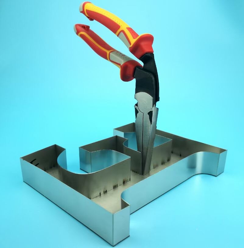 U Type Curved Handle Ss Metal Channel Letter Sign-Making Bending Plier Welding Assitant Tool