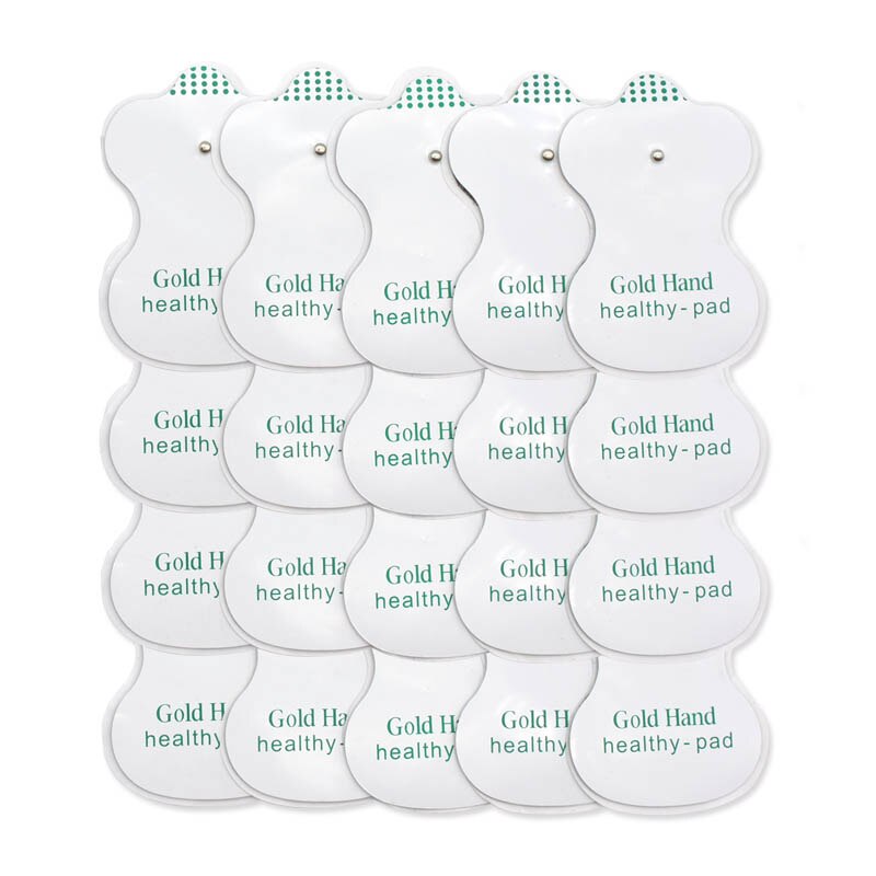 Électro stimulateur Tens EMS, appareil de relaxation pour tout le corps, masseur de thérapie musculaire, stimulation par impulsion, Acupuncture Tens avec pantoufle de thérapie: 20pcs pads