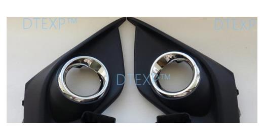 Fog Lamp Set 12V Fog Light Chrome Strip for Mazda 3 Front Lamp for Axela Warning Lights Clearance Lights Marker Lamps: 2 cover