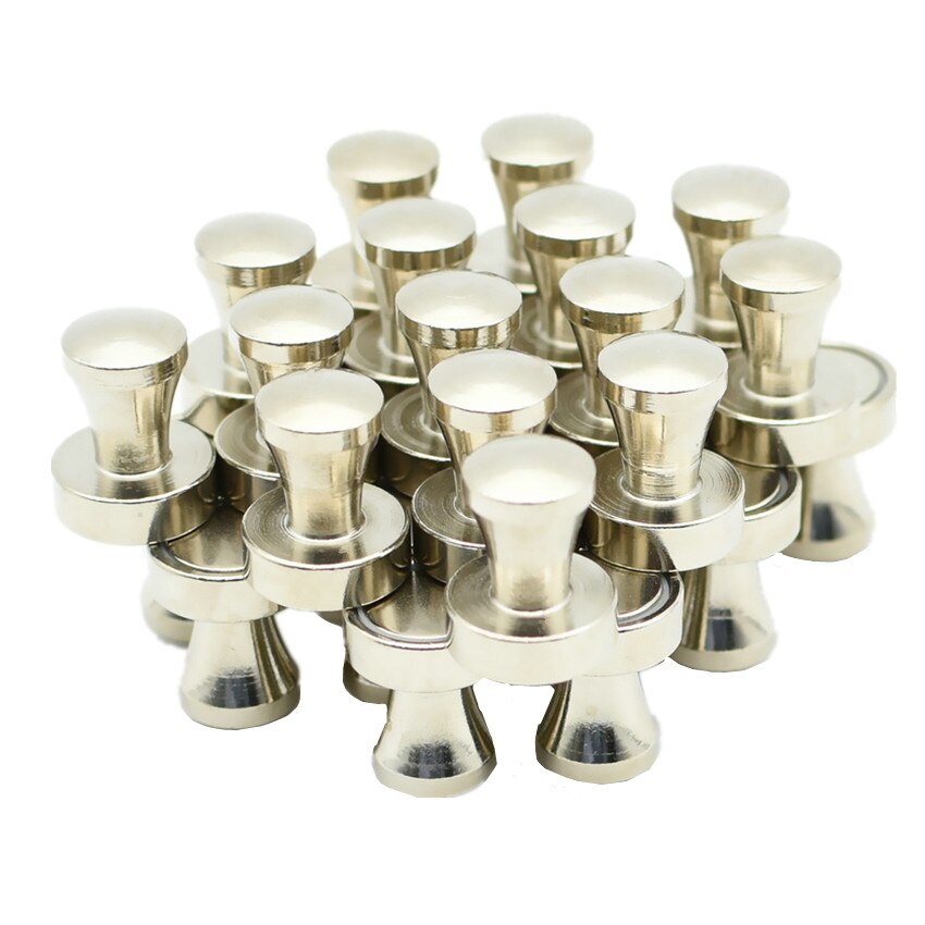 Steel Pushpin Fridge Magnet Dia. 12mm 16mm 20mm Magnetic White Board Magnets Door Organiser Thumbtacks Office Home Using
