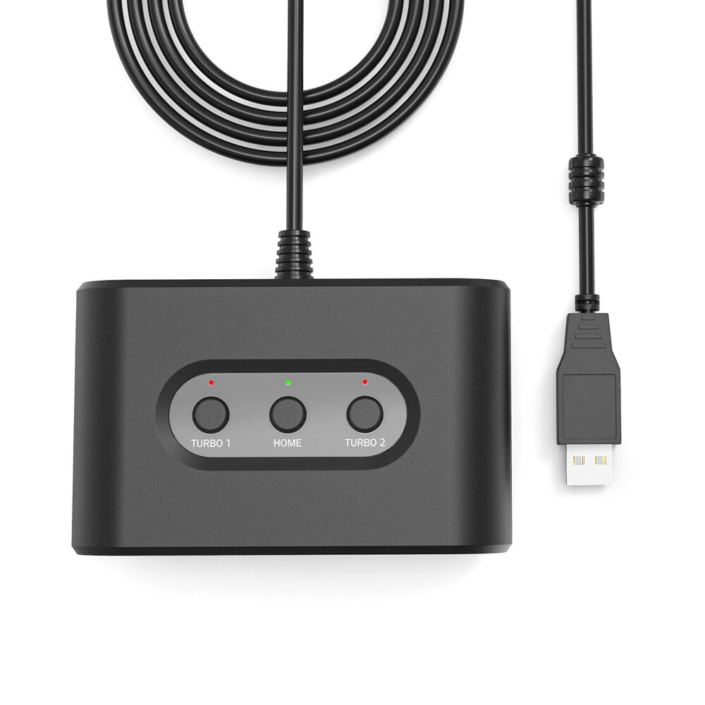 Converter Voor N64 Game Controller Adapter Voor Nintend Schakelaar/Windows 2 Poorten
