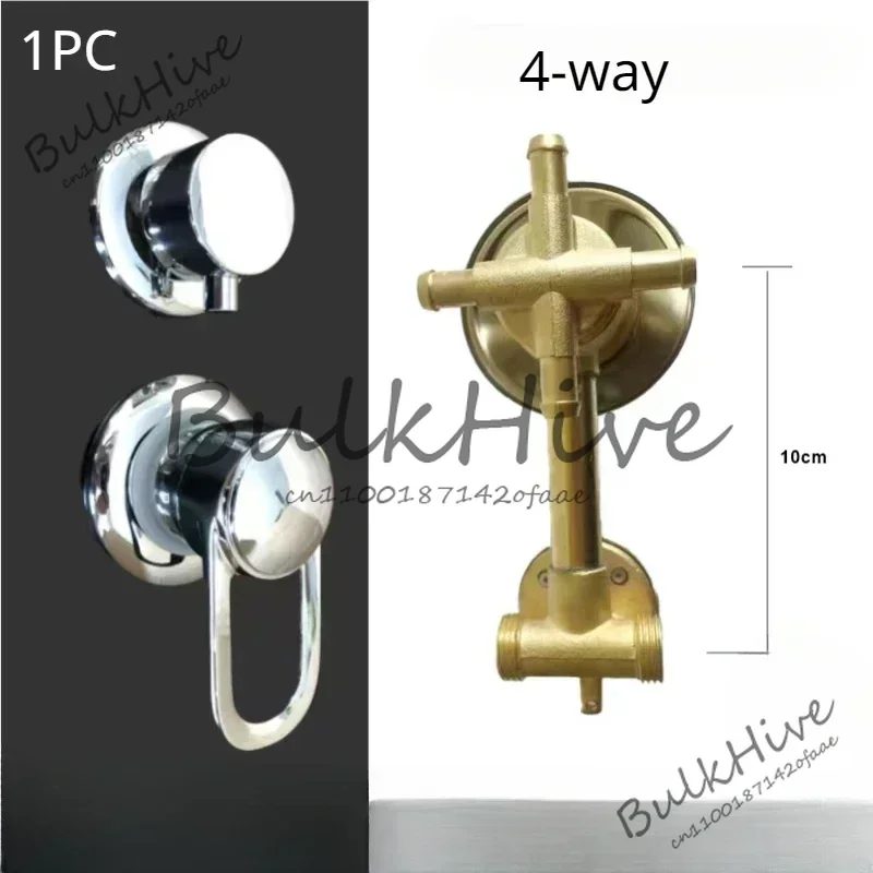 2/3/4/5 Way Shower Switch Control Shower Room Faucets Mixer Shower Cabin Accessories Valves Diverter Tap