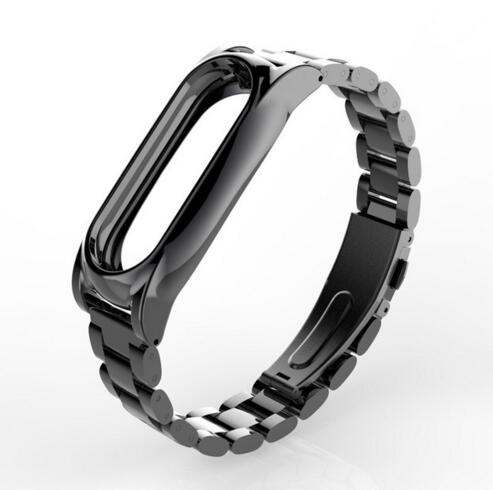 Super Luxe Riem Voor Originele Xiaomi Mi Band 2: Steel Black