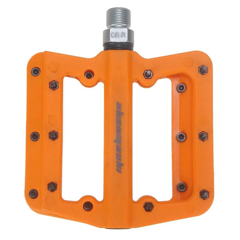 SHANMASHI DIVER Mountain Bike Pedals MTB Pedals BMX Bicycle Flat Pedals Nylon Multi-Colors Cycling Pedal Ultralight Parts: 5