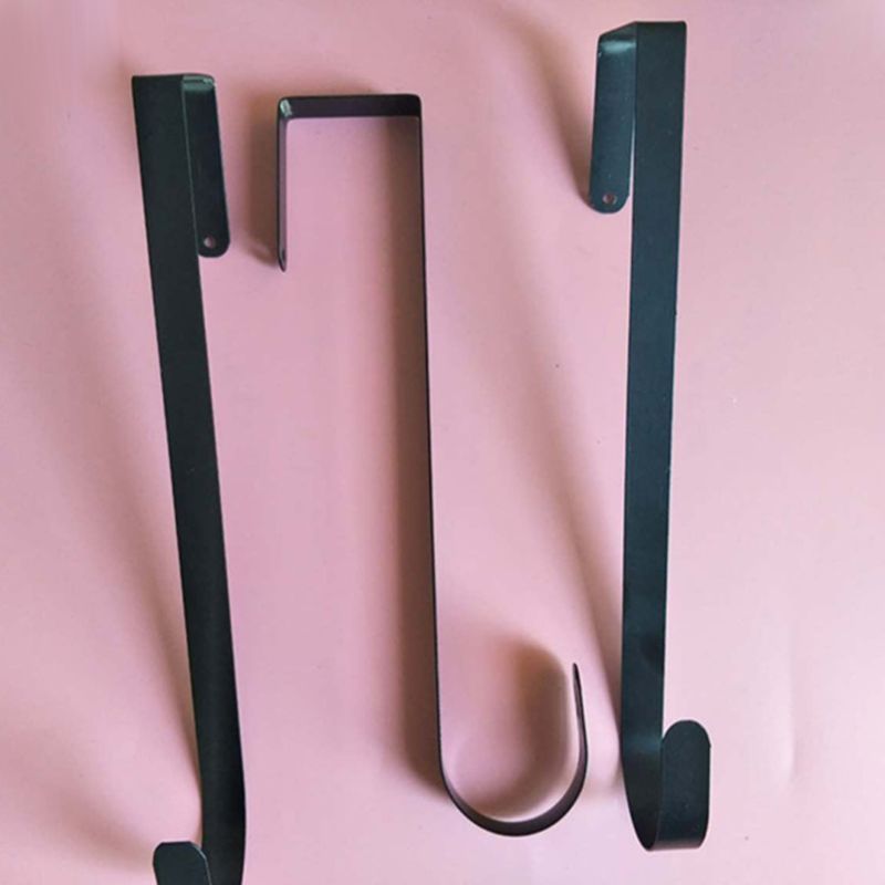 Deur Haak Hangers Verwijderbare Opslag Rack Organizer Voor Kerstkrans Jas Tas T8WE