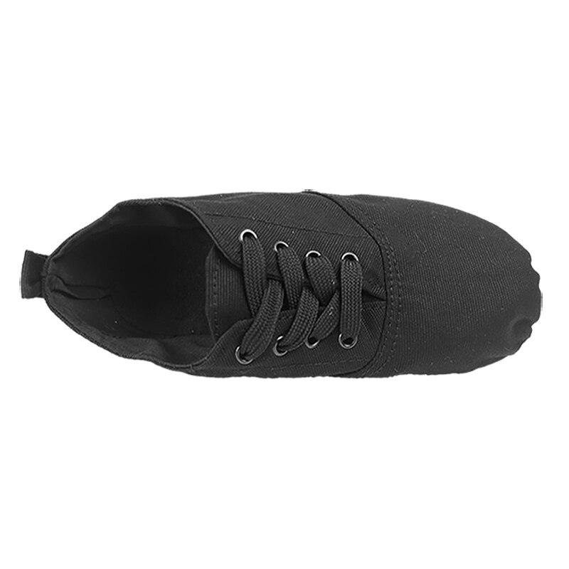 Woman Lace Up Canvas Dancing Shoe Ballet Pointe Sneakers for Women Men Women' Canvas Dance Jazz Shoes