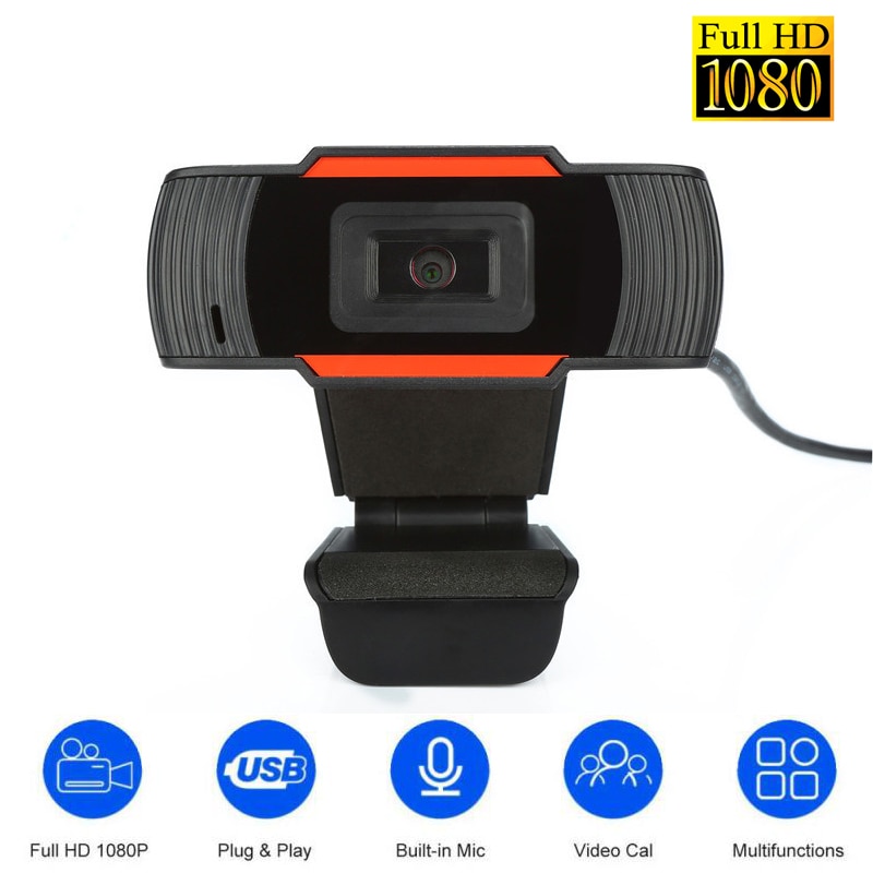 USB Computer Webcam Full HD 1080P Webcam Camera Di... – Vicedeal