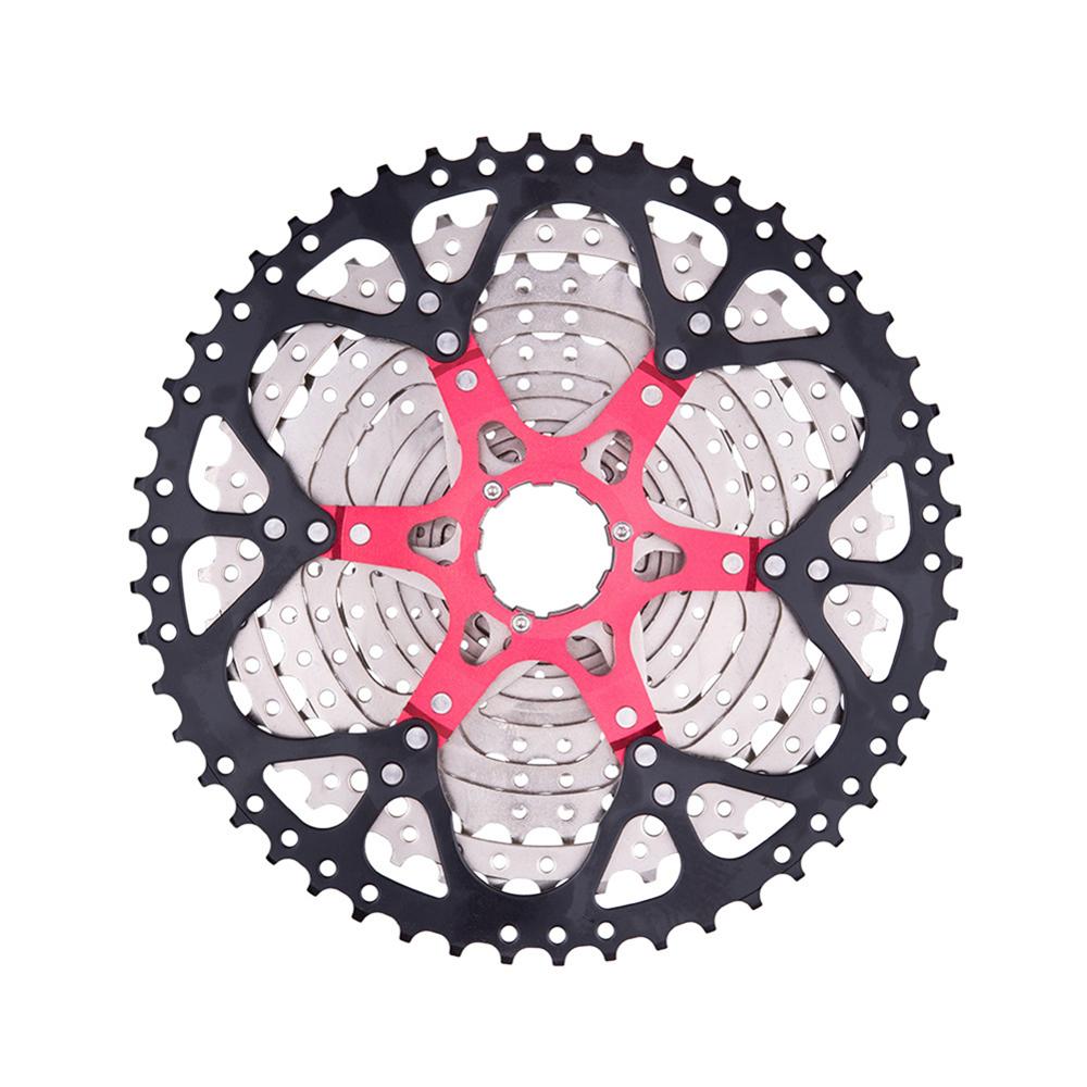 Fiets cassettes lockring, kettingras lockring cassette sluitring voor 7-11 Speed ​​Mountain MTB fiets reserveonderdeel (zwart