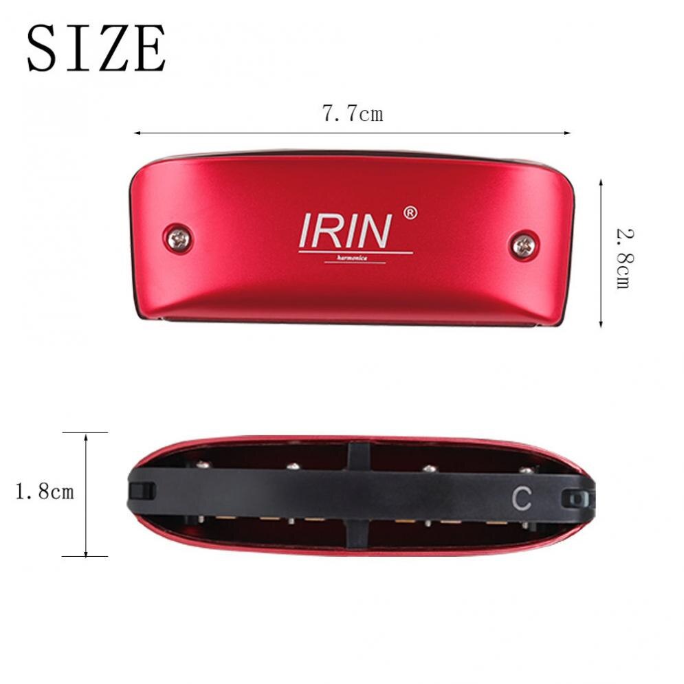 Harmonica 7 Holes Blues Harmonica Standard Paddy Country Minor Tune Key C Woodwind Instruments