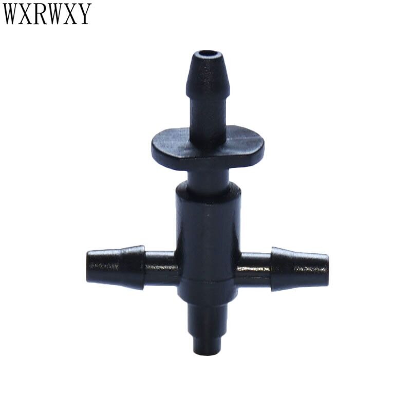Tropfen pfeil 4 weg kreuz Stecker tropf 2 weg kreuz Wasser weichen Tropf bewässerung Adapter 3/8 mit Widerhaken stecker 20 stücke