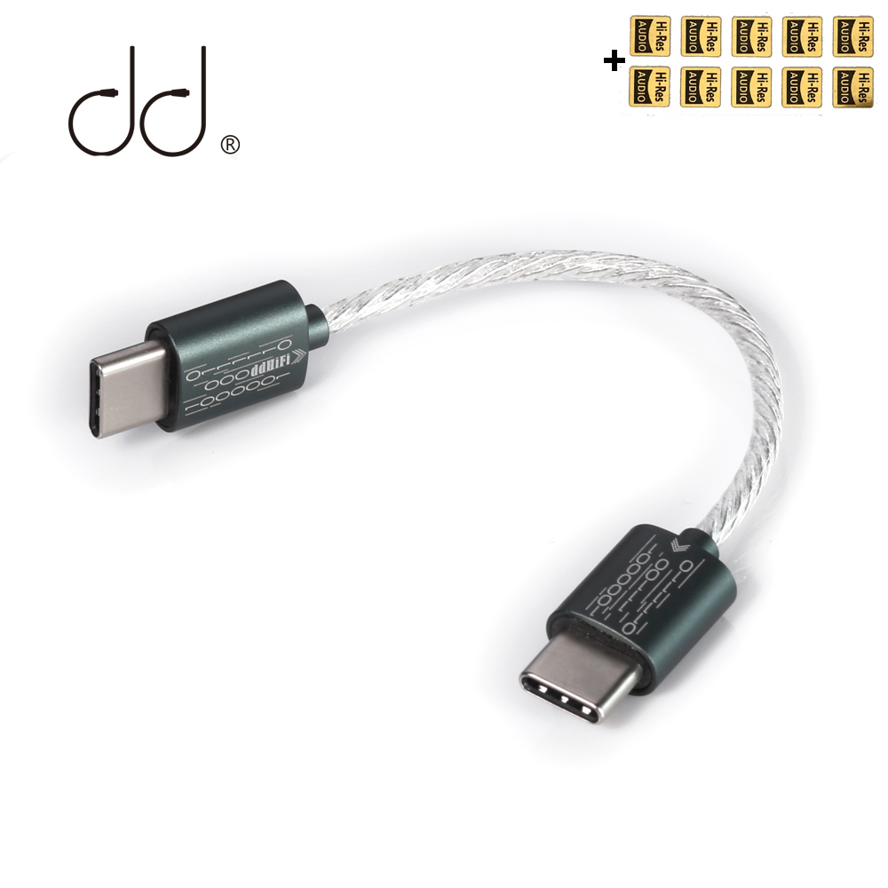 DD ddHiFi All Upgraded TC05 TypeC to TypeC Data Cable, Connect USB-C Decoders /Music Players with Smartphones/Computer