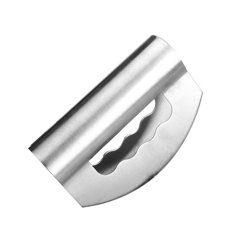 All Stainless Steel Double Cut Salad Salad Chopped Vegetable Cheese Cheese Cut Knife Vanilla Knife