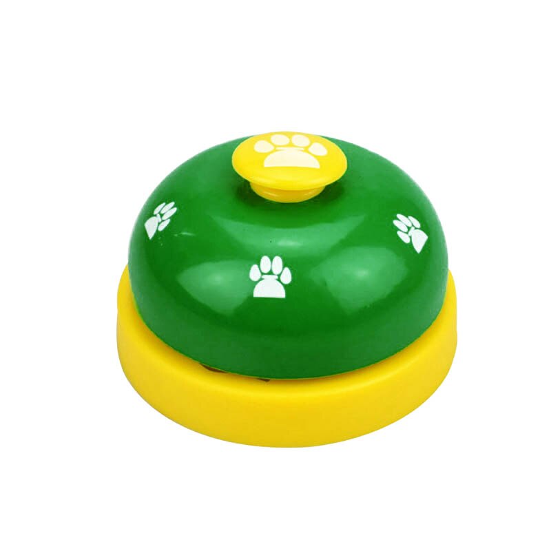 Pet call bell hundlegetøj iq træning hund kat fodring ringetøj pædagogisk legetøj kæledyr legetøj interaktiv klokke spiser mad feedernew: 6