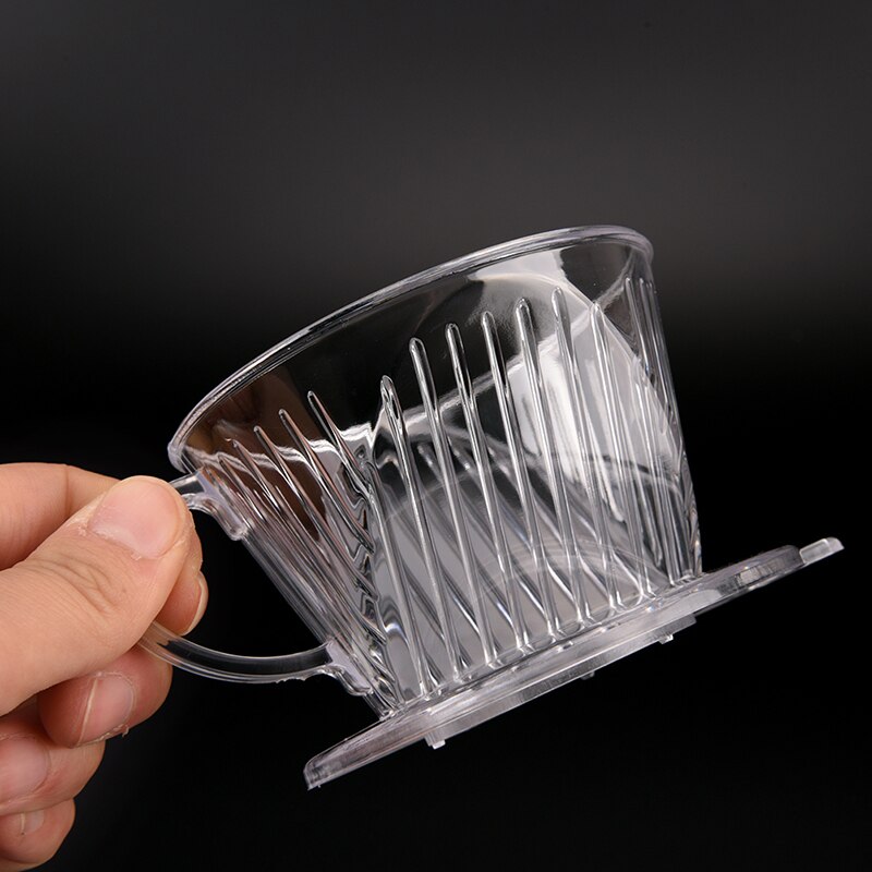 1 Pcs PP Resin Coffee Filter Cup Drip Coffee bowls manually follicular Filters Coffee Tea Tools