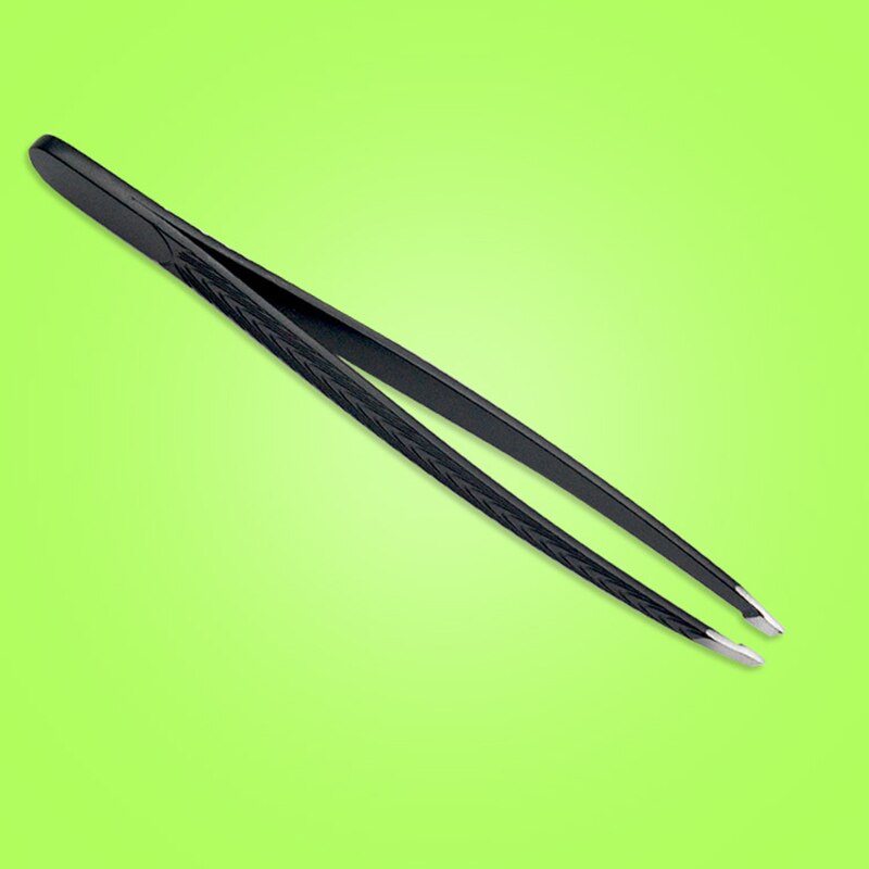 Rainbow Eyebrow Tweezer Stainless Steel Slant Tip Hair Remover Eyebrow Clip Beauty Makeup Tool 789