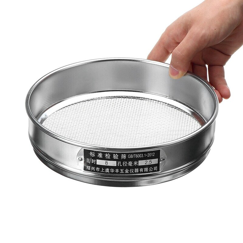 YN-Heavy Duty Garden Riddle Sieve Mesh Soil Sift Compost Seed Tray Gardening Tool