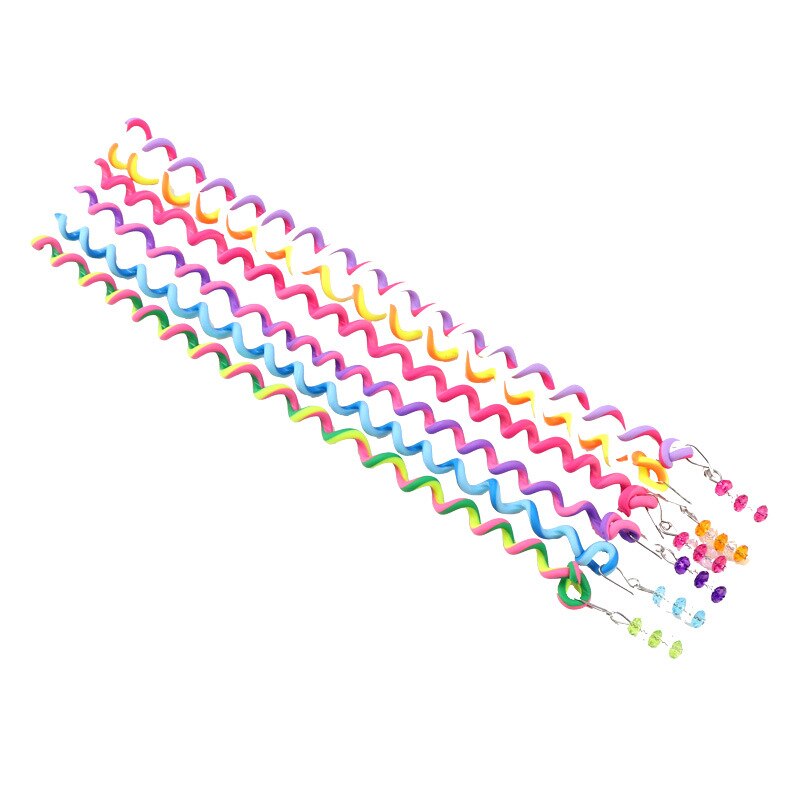 ¡Novedad! Adornos para el pelo de niños, accesorios de rizos para niñas a la , cintas de pelo para chicas adolescentes, diadema de novedad en accesorios 6 uds.
