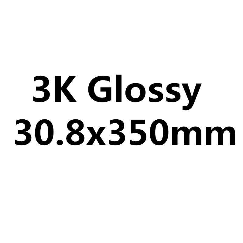 Geen Logo Mountainbike Zadelpen 27.2/25.4/30.8/31.6Mm 3K Mat/Glossy Zadelpen carbon Road Fiets Offset Zadelpennen: 3K Gloss 30  8x350mm