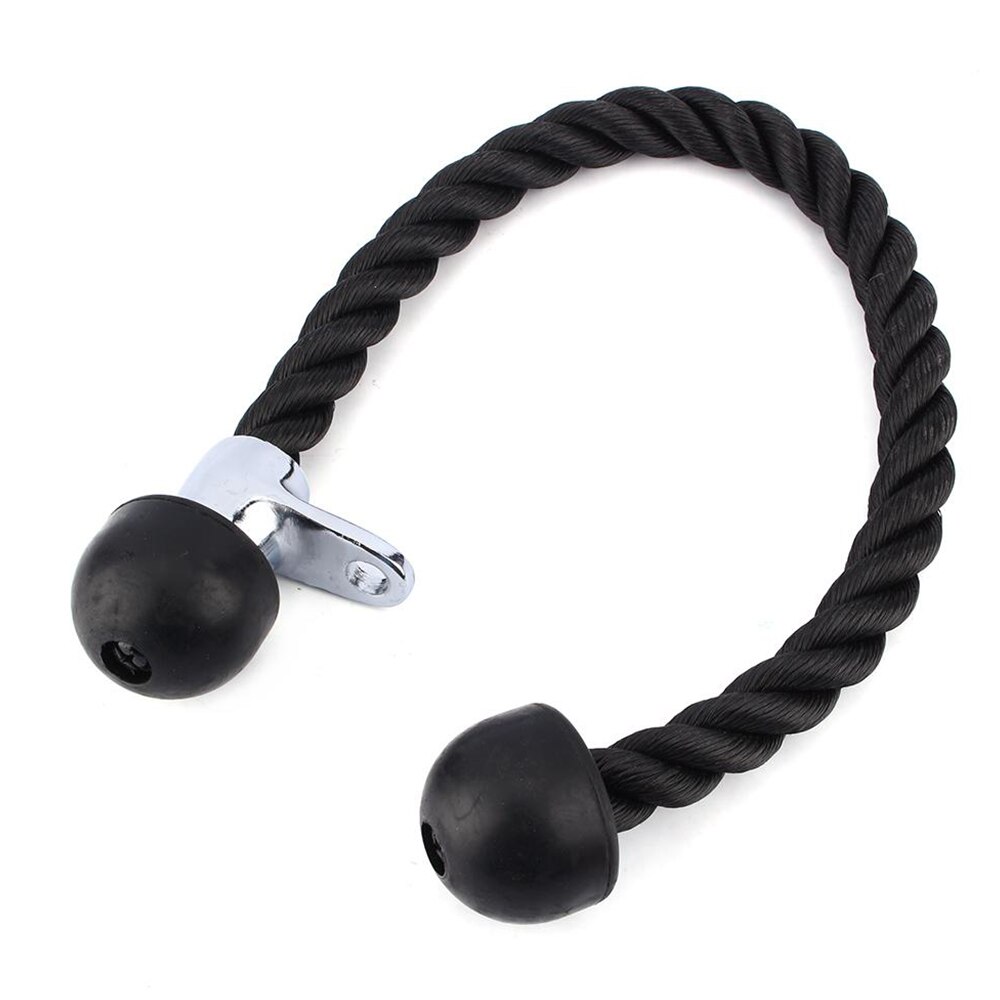Nylon triceps biceps tau trening kabel skyve opp trekke ned press bar vedlegg