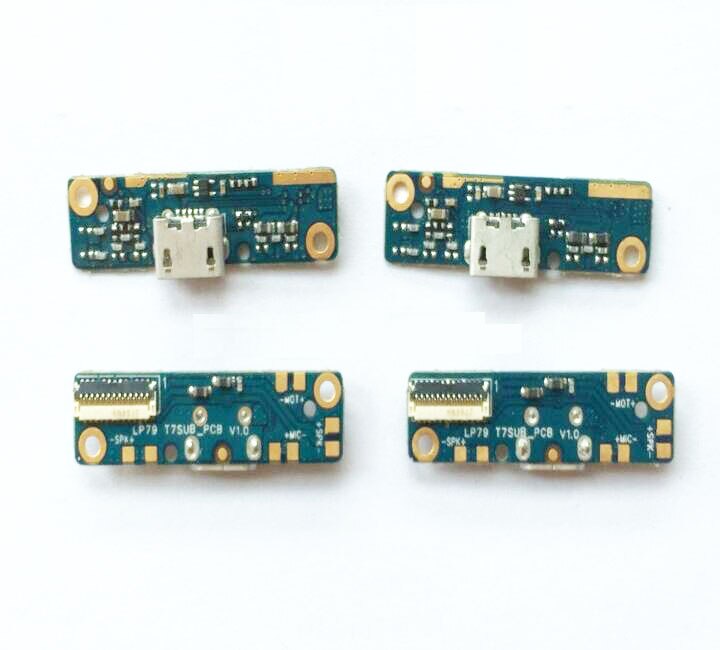 100% Originele Usb Opladen Microfoon Connector Port Jack Board Voor Cube U55GT Talk 79 U65GT Talk 9X Tablet 7.0 "usb Charge: without buzzer